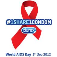 #1share1condom - Durex World AIDS Day 1 Dec 2012