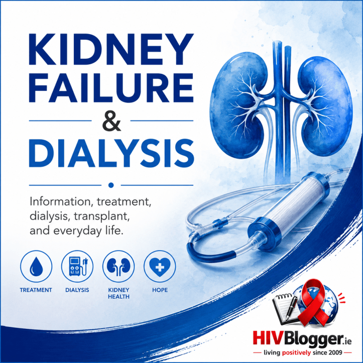 HIVBlogger.ie Kidney Failure & Dialysis category banner
